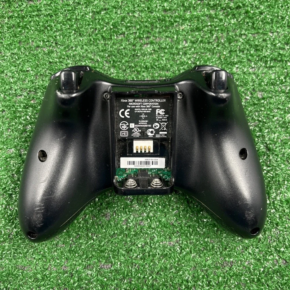Microsoft Xbox‎ 360 Wireless Controller Black Model 1403 Genuine